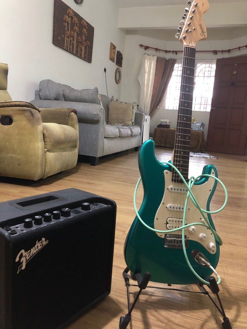 Electric guitar and shop amp for sale