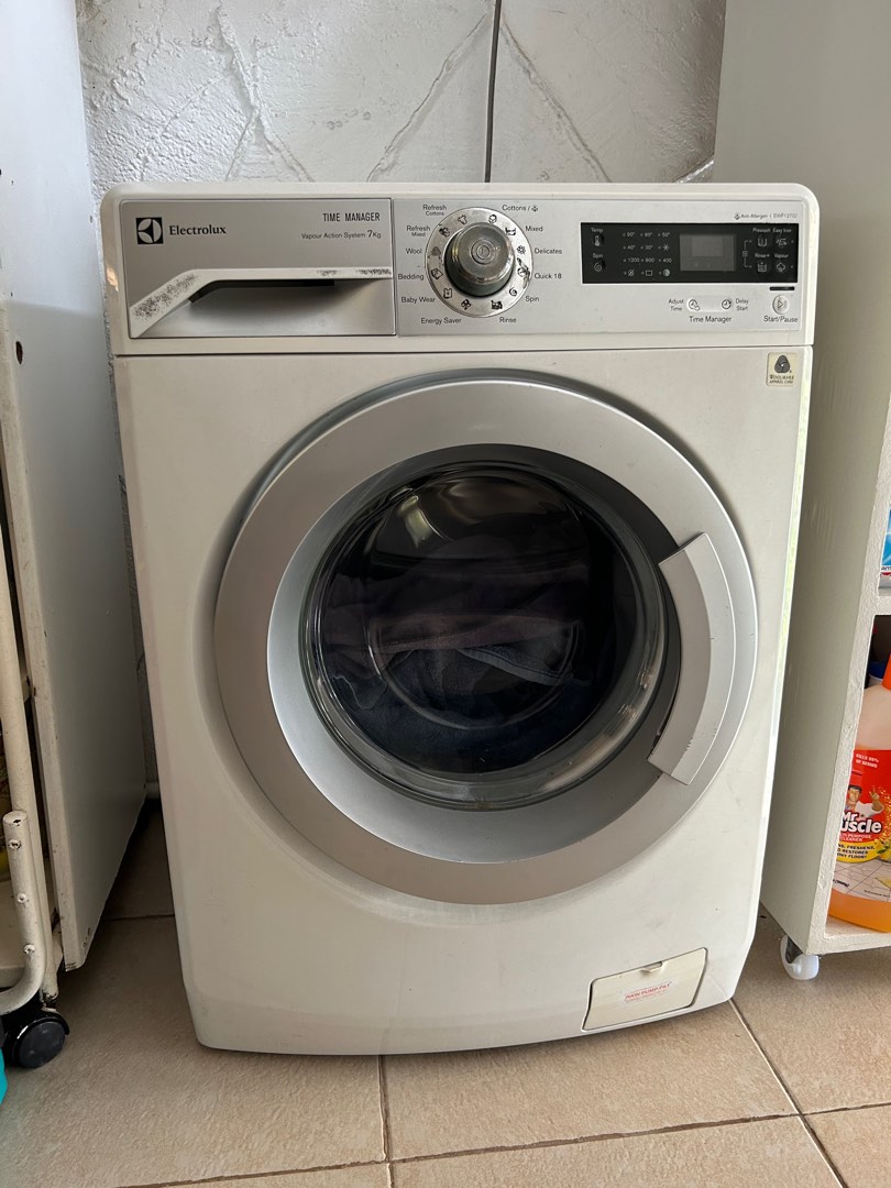 Electrolux 7KG Time Manager Washing Machine, TV & Home Appliances ...