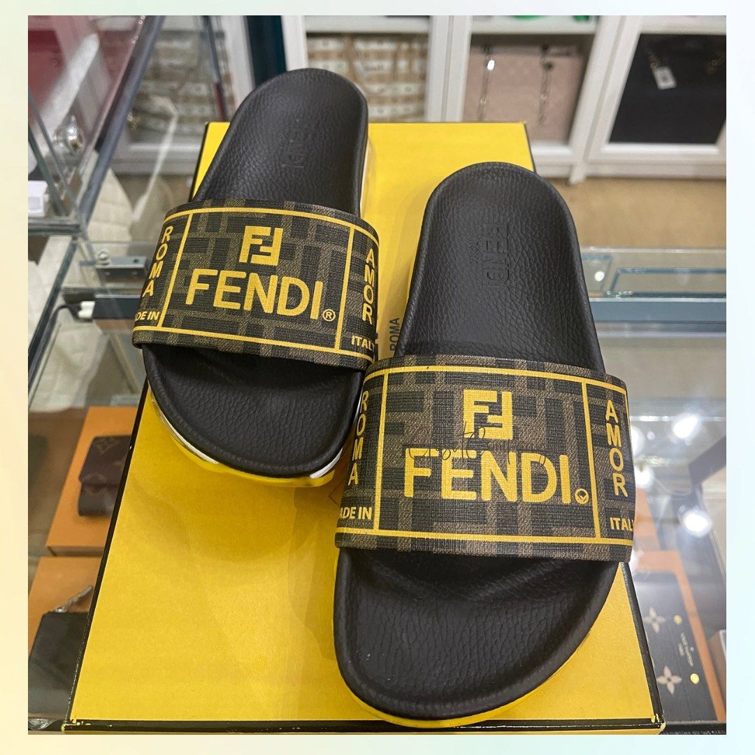 Fendi clearance print slides