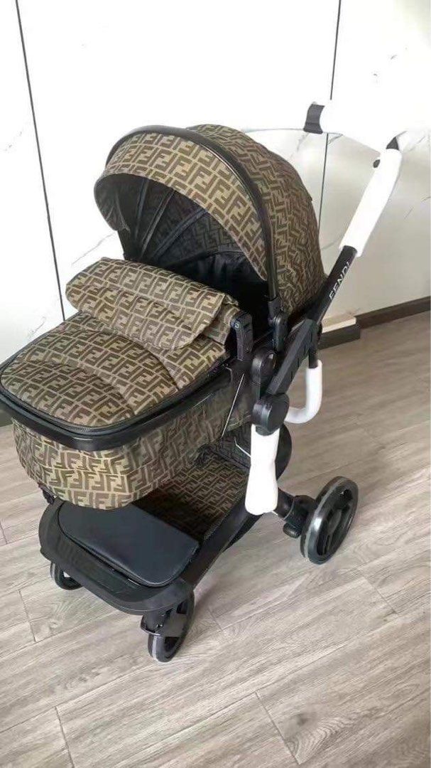 Fendi Baby Stroller, Babies & Kids, Going Out, Strollers on Carousell