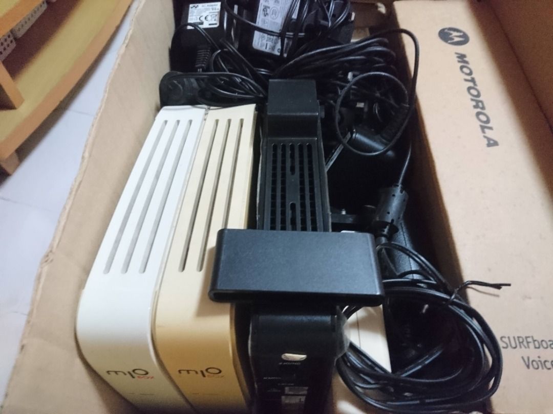 Free! Old routers and modem, Computers & Tech, Parts & Accessories ...