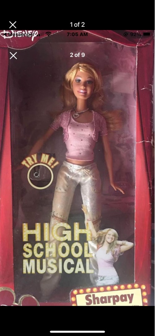 Gabriella and Sharpay on Carousell