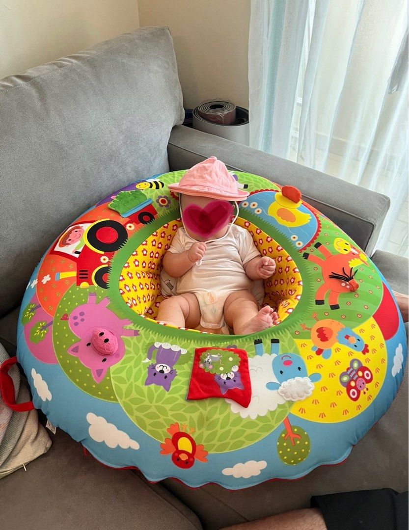 Galt inflatable top baby ring