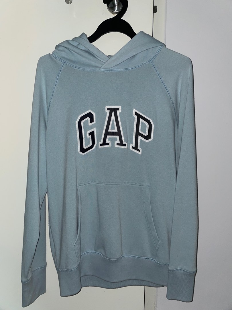 Gap light outlet blue hoodie