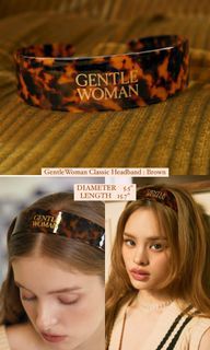 Gentlewoman Classic Headband: Brown