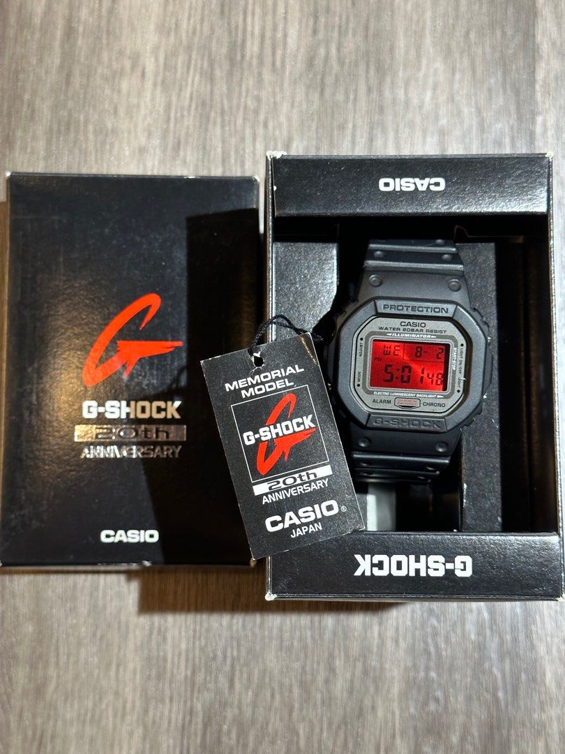 G-Shock DW-5000ML-1 中古二手G-SHOCK 20th Anniversary limited