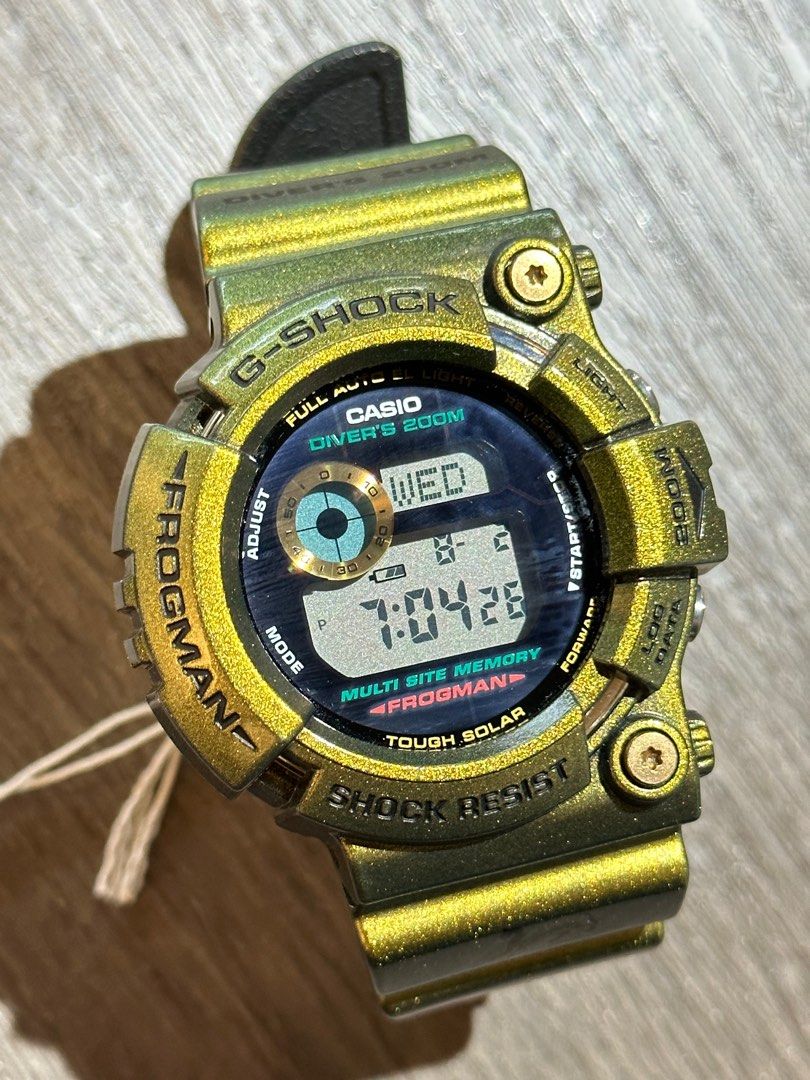 CASIO G-SHOCK FROGMAN Gショック 白虎 ゴールドディフェ 安心の定価販売 - 時計