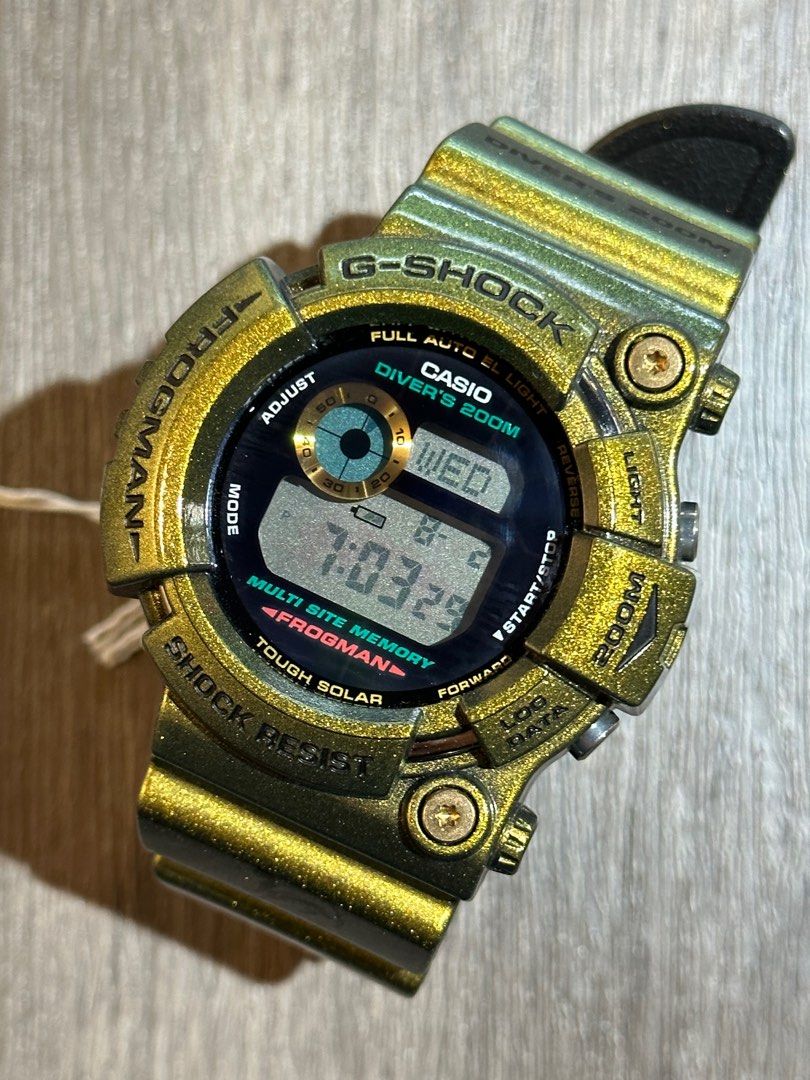 USED）CASIO G-SHOCK DW8150（スロット・ゴールド・限定） - 時計