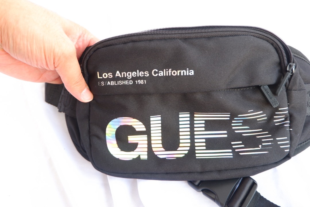 Guess Waist Bag Black Men Original Lightly Used in Good Condition KasihKedua on Carousell
