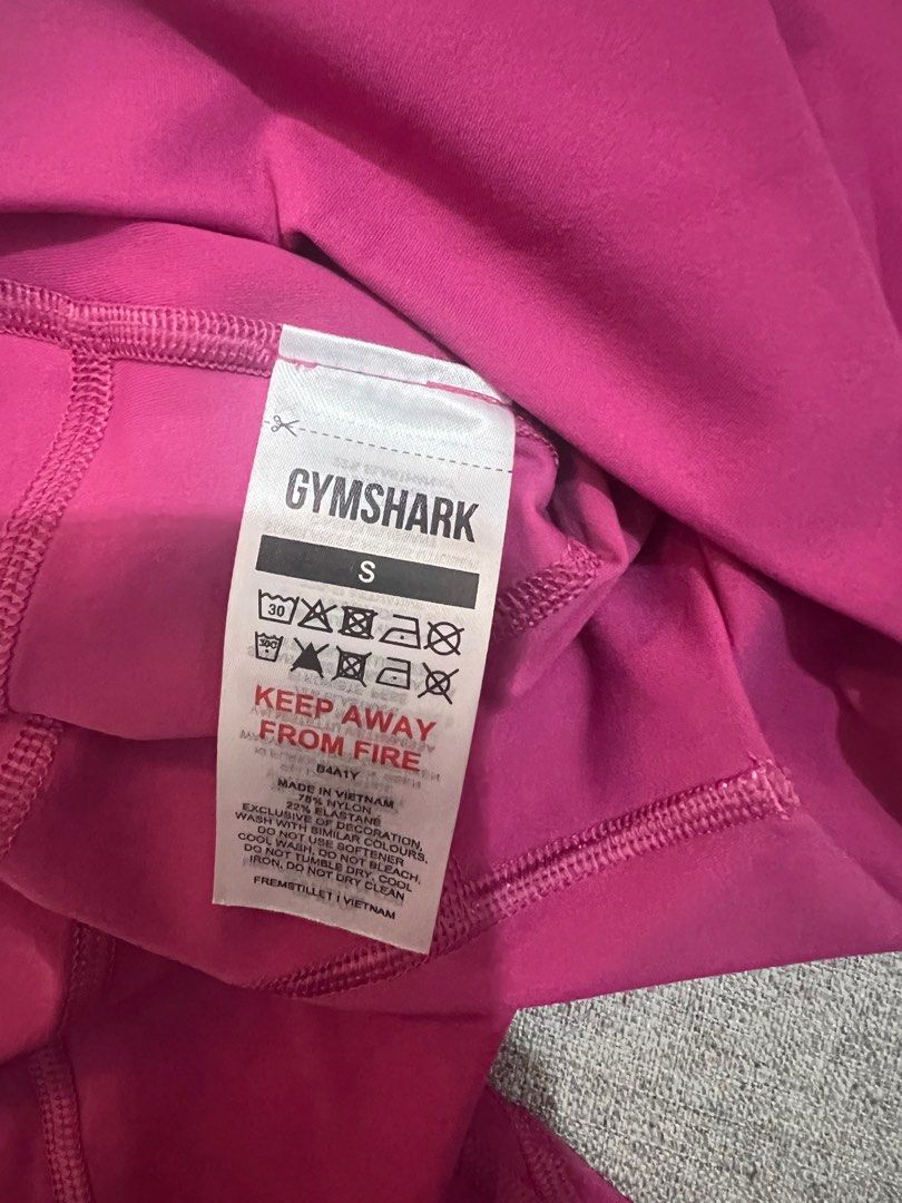 Gymshark Legacy Leggings Deep Pink, Men's Fashion, Activewear on Carousell