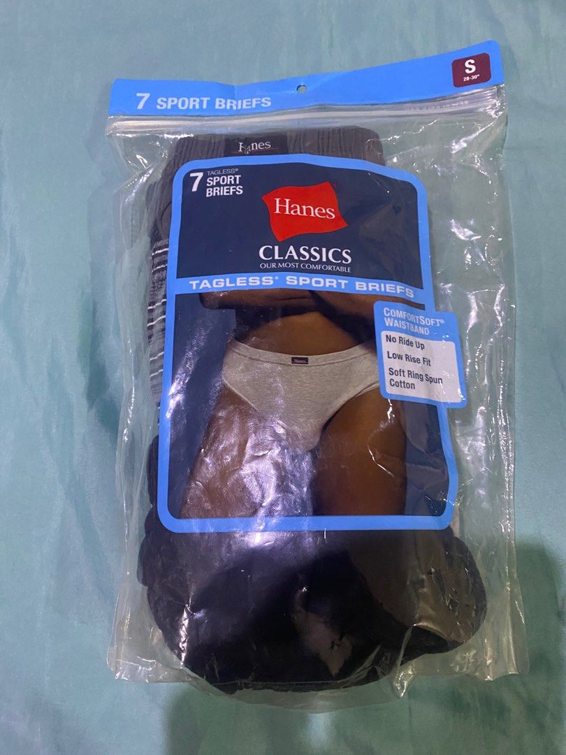 Hanes Sports Brief pack of 7, Men's Fashion, Bottoms, Underwear on Carousell