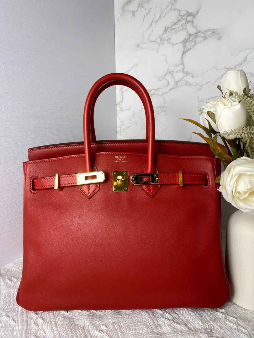 Hermes Birkin 25 Craie GHW, Luxury, Bags & Wallets on Carousell