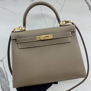 Hermes Kelly Mini 20 Pink Alligator Leather GHW - Nadine Collections