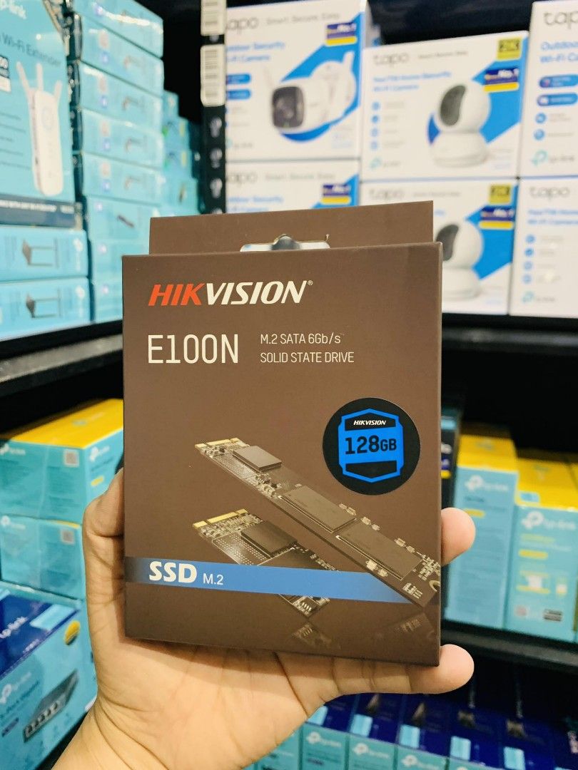 HIKVISION 128GB E100N M.2 SATA SSD HS-SSD-E100N/128G (Category: Hard Disks & Thumbdrives) located in Makati City. Submitted by techubstoreandaccessories (Listing ID 1246599805, Image 2). Description: HIKVISION 128GB E100N M.2 SATA SSD HS-SSD-E100N/128G On Hand Ready to Ship/Pick-Up‼️ DETAILS: ✅Actual Picture Posted. ✅BRAND NEW & ORIGINAL. ✅7 Days Replacement for Factory Defects and 1year Limeted Warranty. (Terms and conditions apply). ✅With Sales