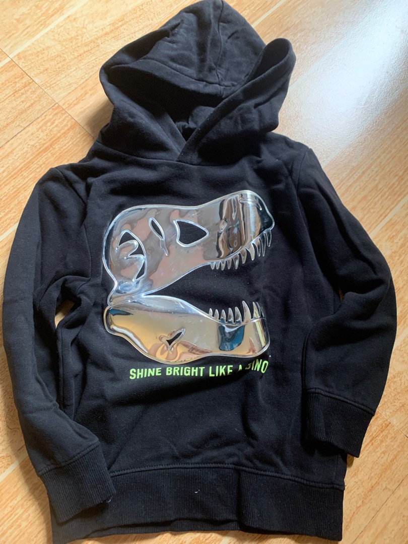 H&m dinosaur hoodie discount