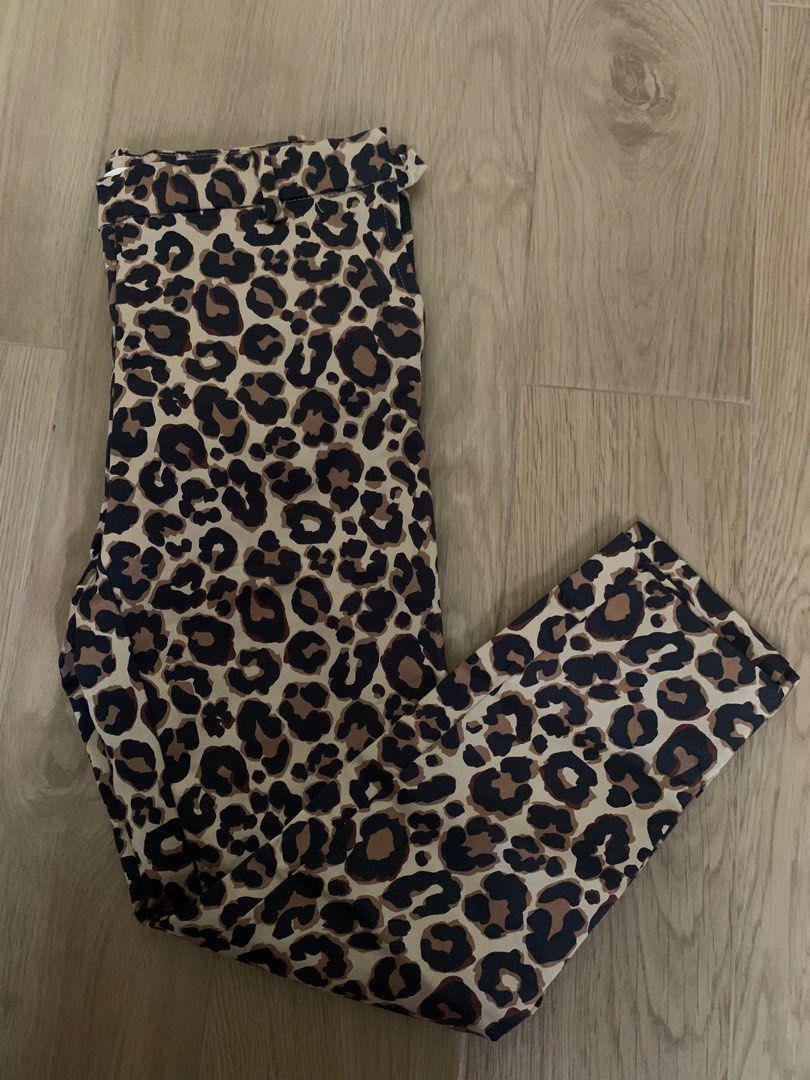 H&m animal sale print pants
