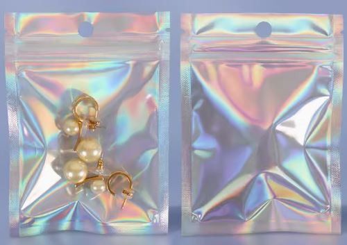 Ziplock holographic hotsell bag