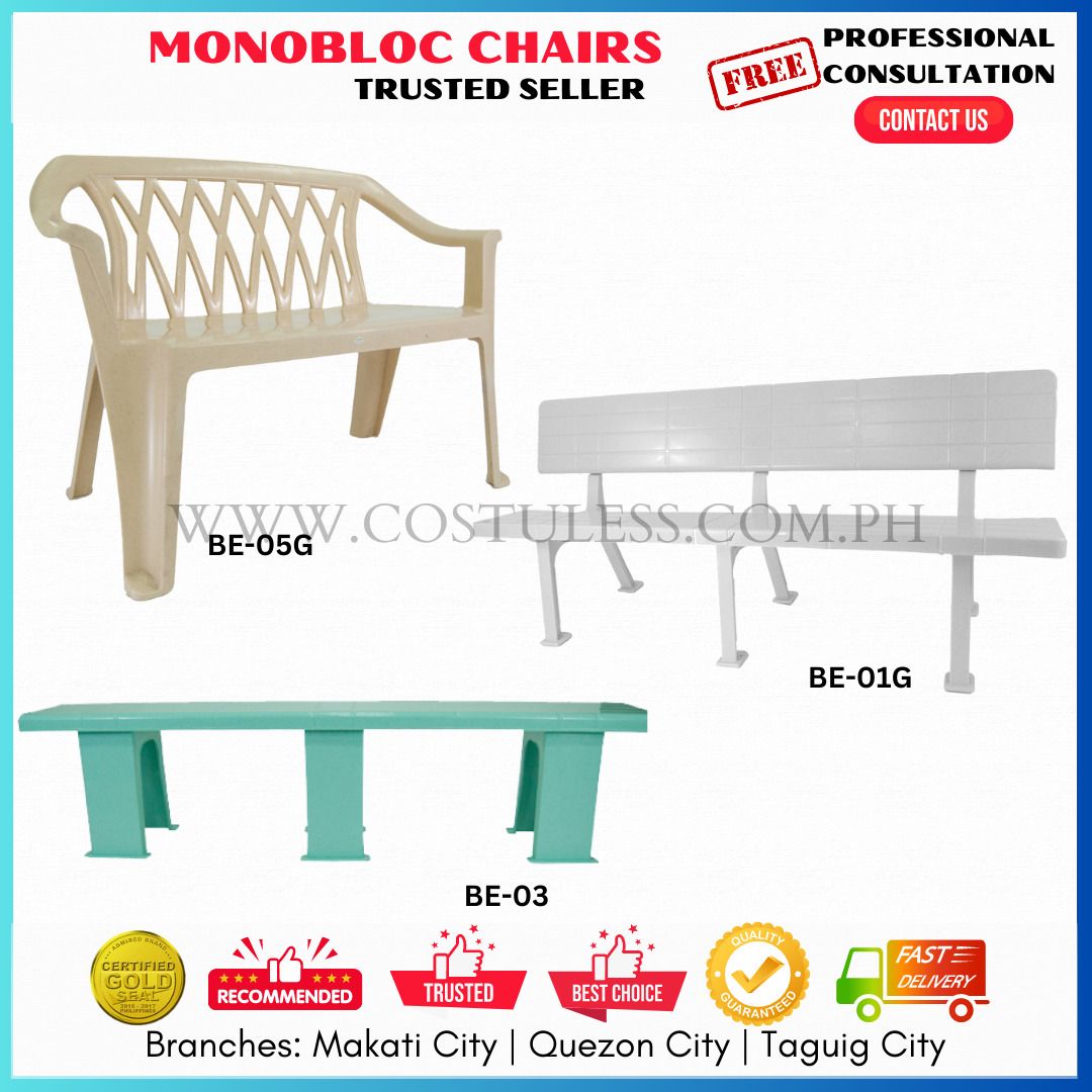 Monoblock hot sale long chair