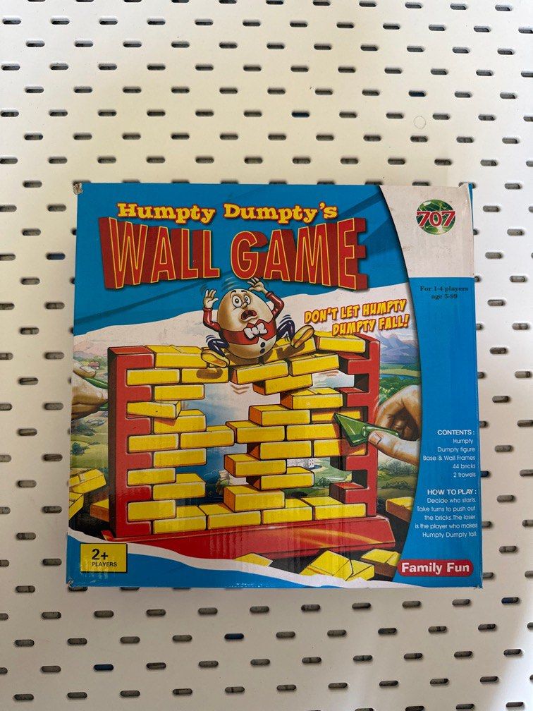 Humpty Dumpty's Wall Game, Hobbies & Toys, Toys & Games on Carousell