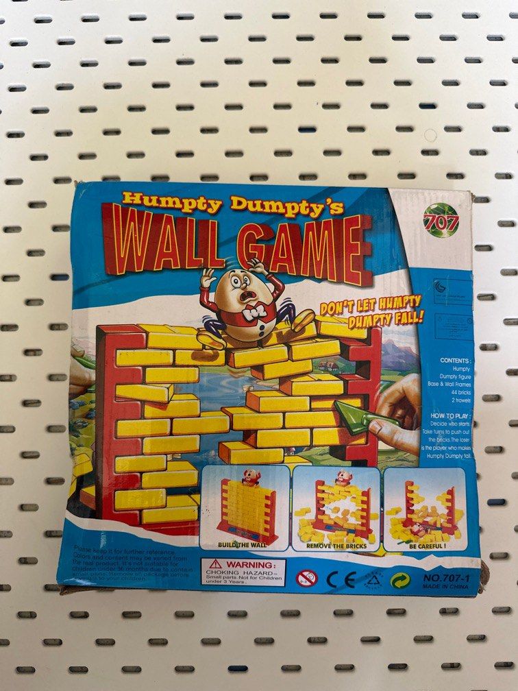Humpty Dumpty's Wall Game, Hobbies & Toys, Toys & Games on Carousell