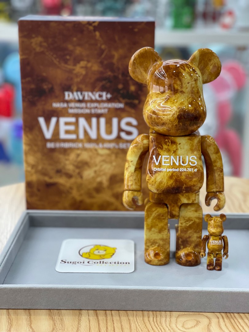 [In Stock] BE@RBRICK x Venus 100%+400%/1000% bearbrick ...