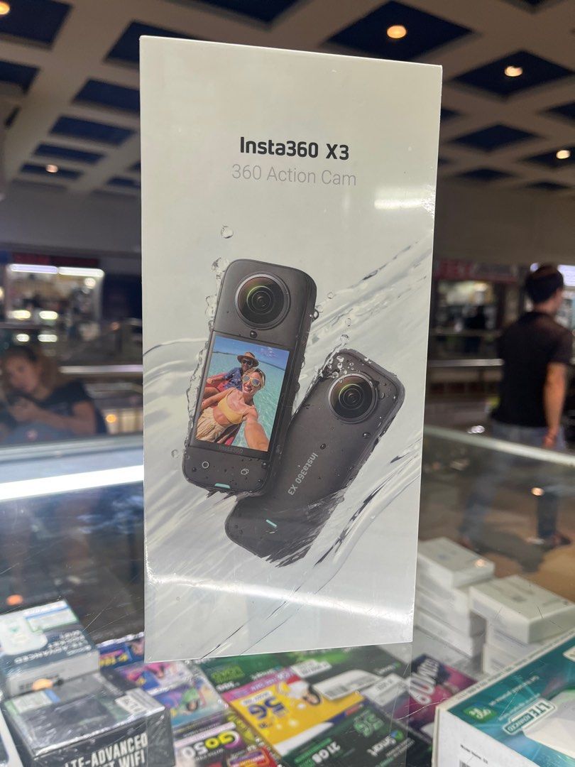 Insta 360x3 (Category: Video Cameras) located in San Juan City. Submitted by allsite (Listing ID 1246618837, Image 1). Description: Insta 360 x3 brandnew 1 year warranty Physical store Allsite marketing unit 6 2nd floor theatre mall greenhills Dm 09062677651.