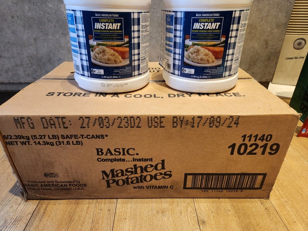 Basic american foods clearance instant mashed potatoes