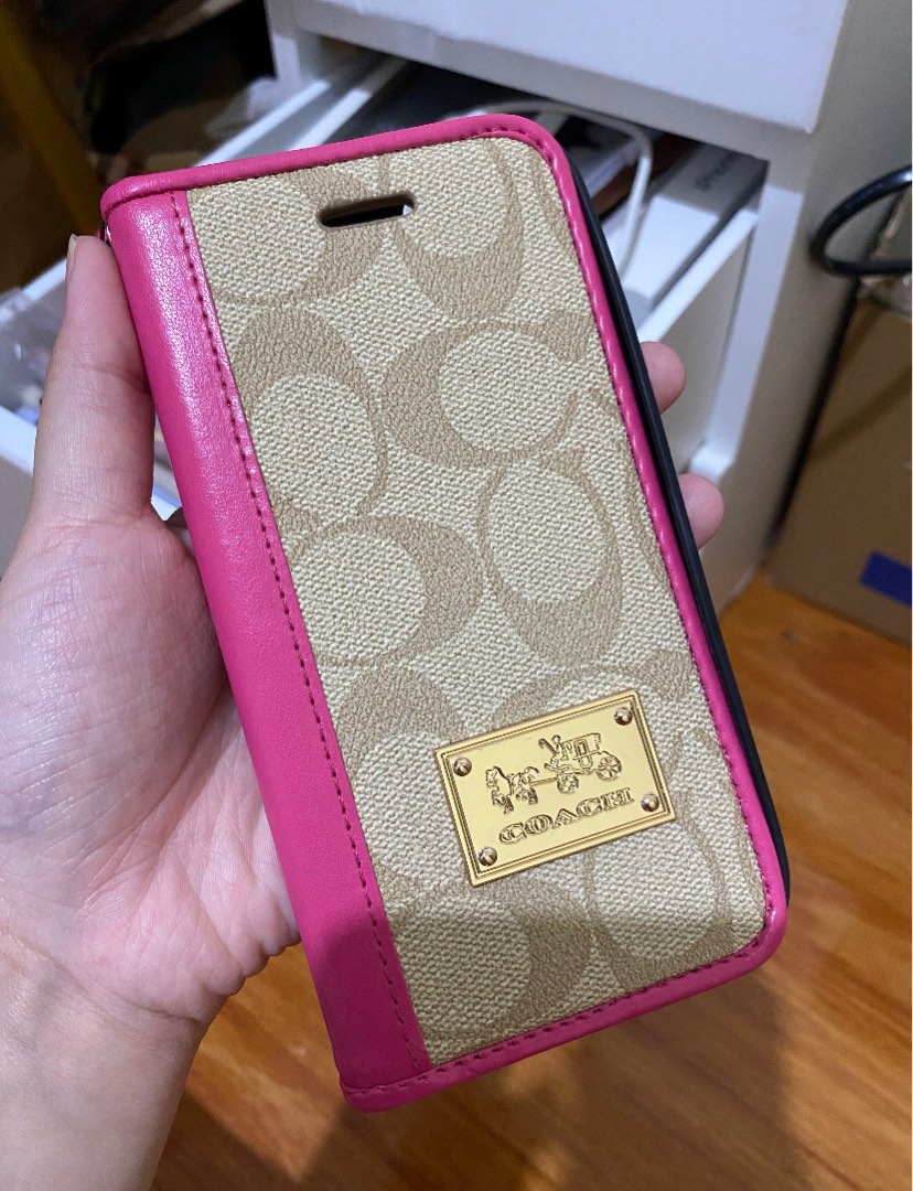Coach iphone 6 wallet discount case