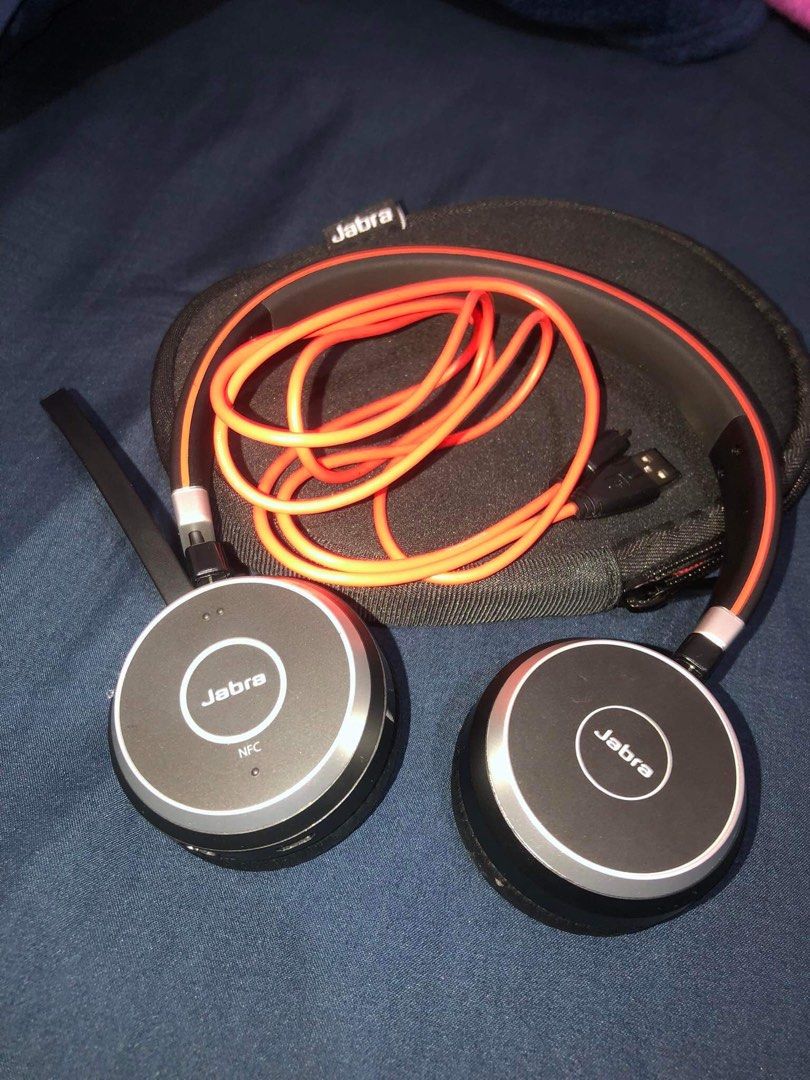 JABRA EVOLVE 65 WIRELESS, Audio, Headphones & Headsets on Carousell