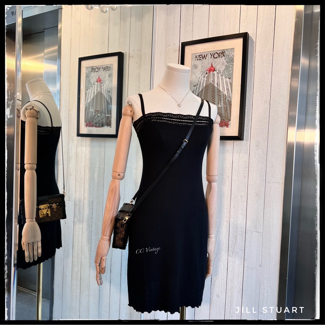 Jill stuart black sales dress