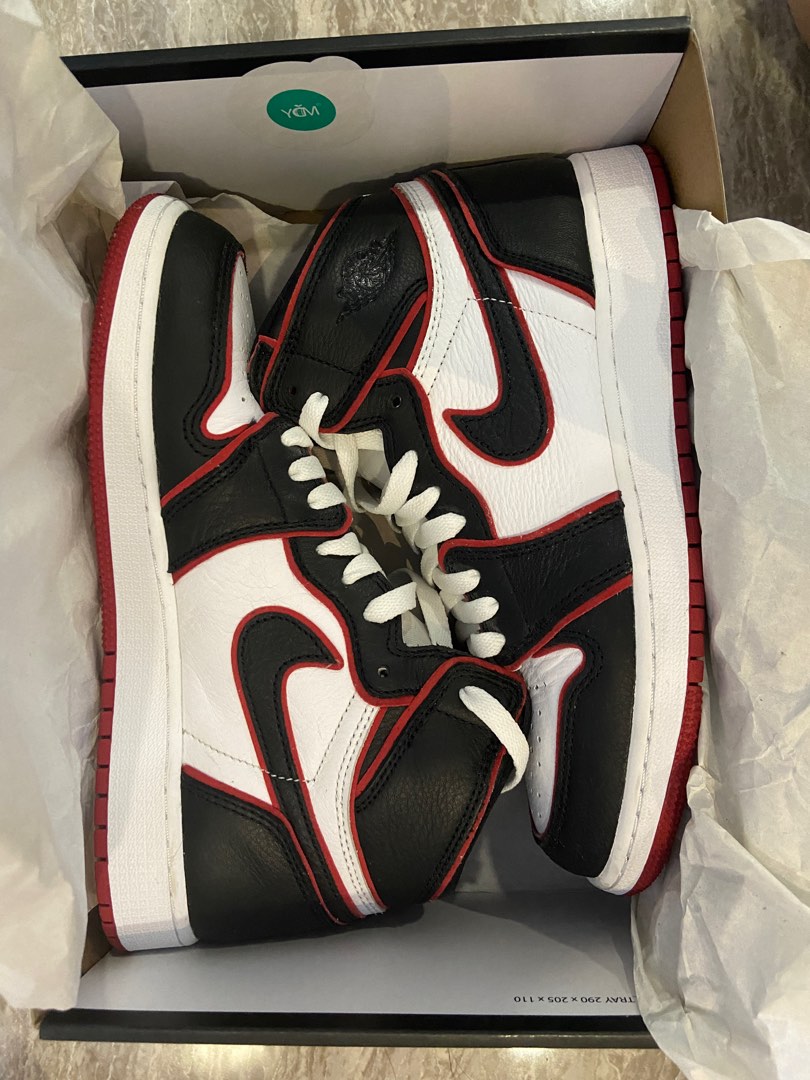Nike air jordan 1 retro high og gs deals bloodline