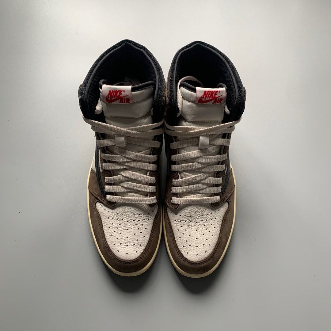 Nike Jordan 1 Retro High OG x Travis Scott Sail Mocha (CD4487-100) Size 8-11