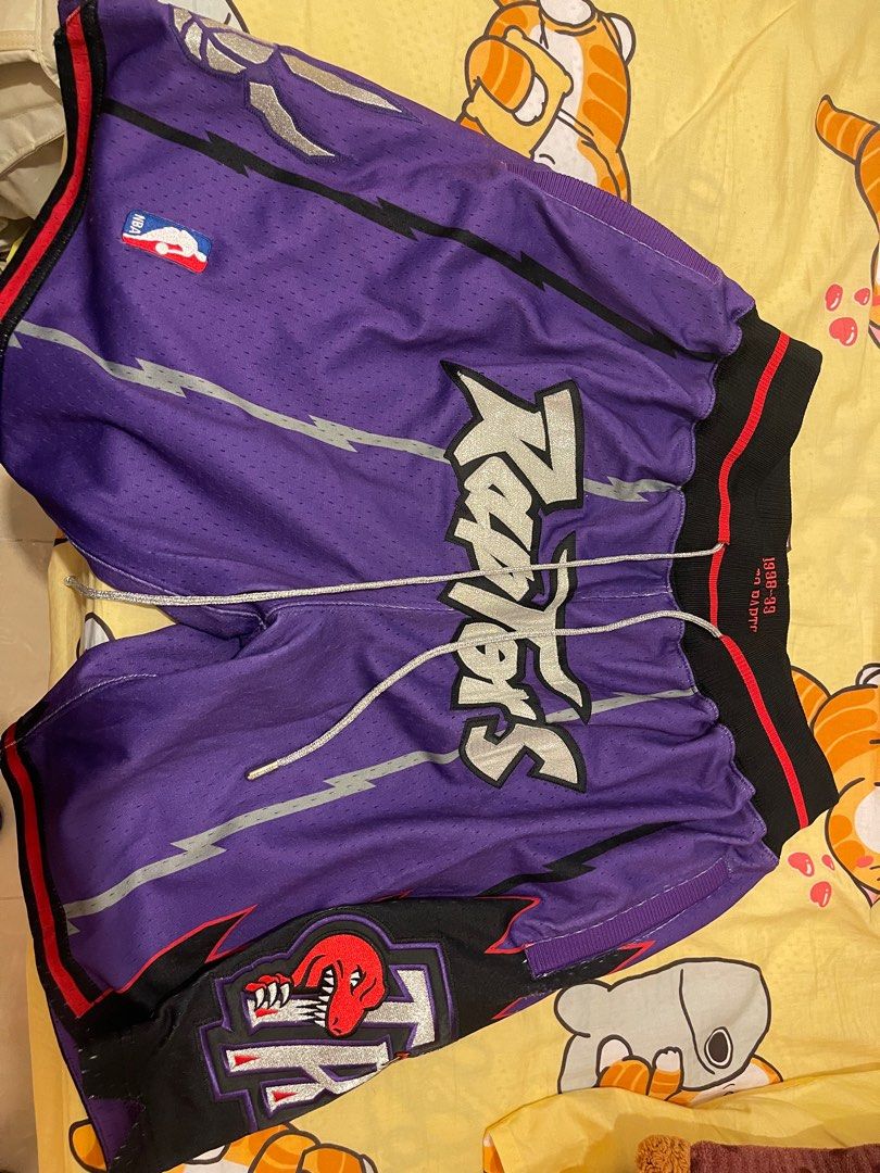 just don toronto raptors shorts small