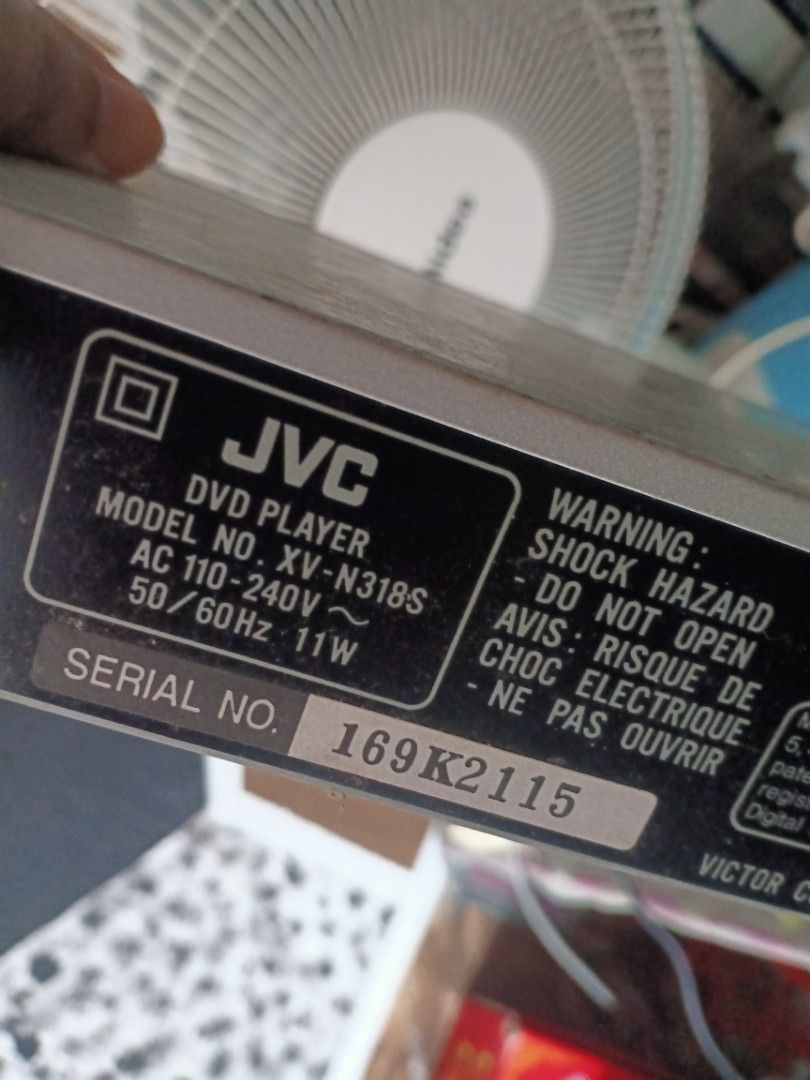 JVC DVD PLAYER, Audio, Other Audio Equipment on Carousell