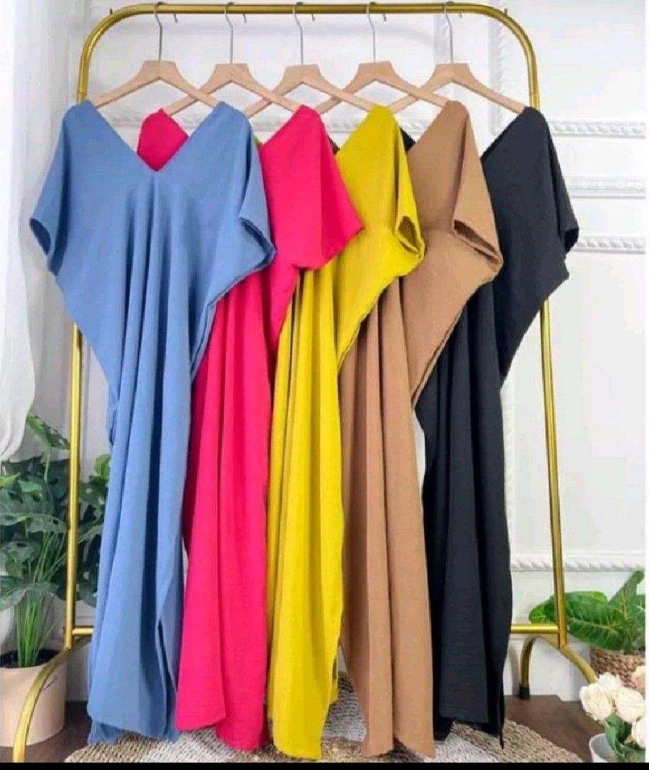 Polyester Kaftan Dress, Women's Fashion, Dresses & Sets, Dresses on  Carousell