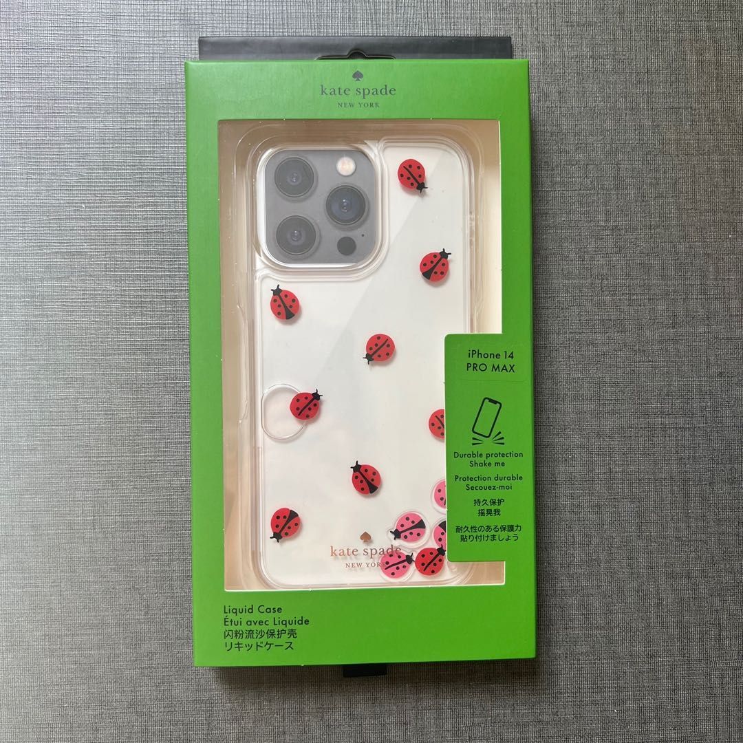 Kate Spade Ladybug Party Printed Liquid Phone Case for iPhone 14 Pro Max,  Mobile Phones & Gadgets, Mobile & Gadget Accessories, Cases & Sleeves on  Carousell