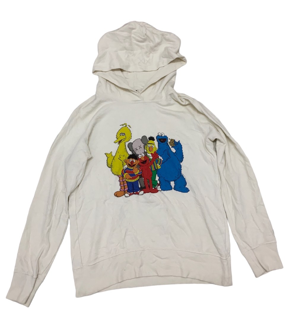 Kaws x sesame street hoodie on sale