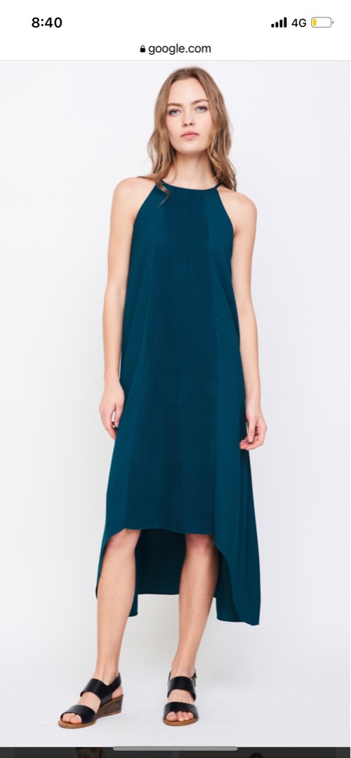 Klarra pleated halter dress, Women's Fashion, Dresses & Sets, Dresses on  Carousell