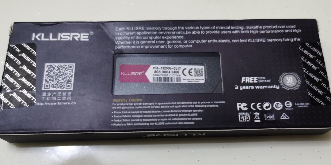 Kllisre ddr4 outlet ram