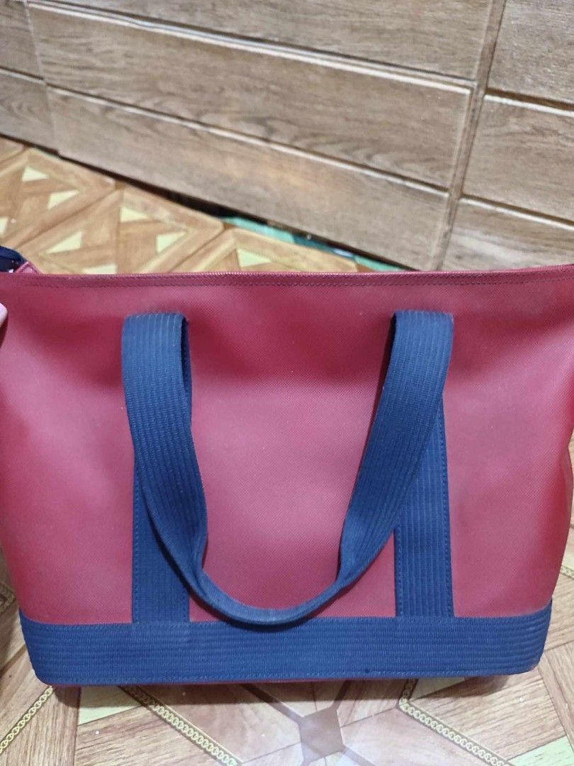 Lacoste bag, Women's Fashion, Bags & Wallets, Tote Bags on Carousell