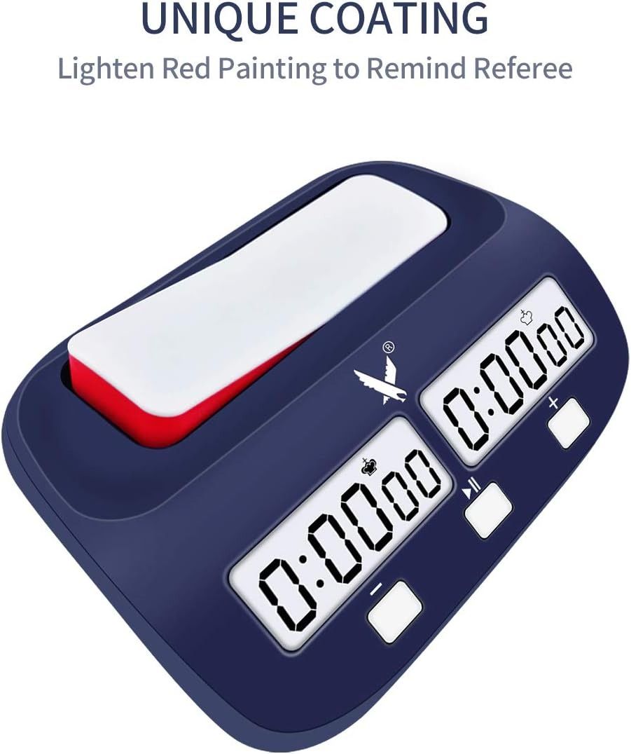 OROLOGIO SCACCHI TIMER Scacchi Digitale per Gioco Scacchi I-GO e