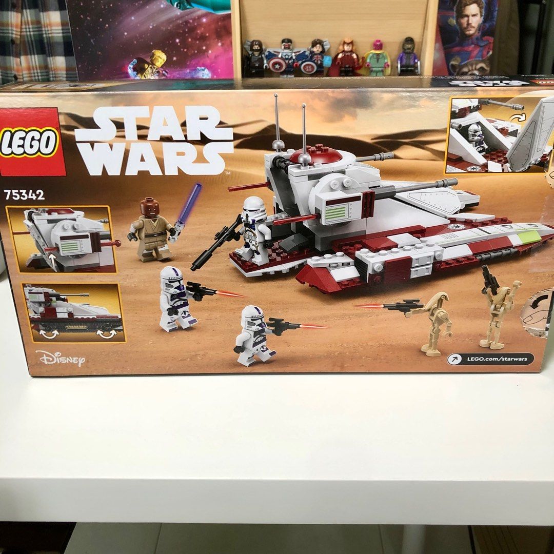 LEGO Star Wars 75342 Republic Fighter Tank (without minifigures, only ...