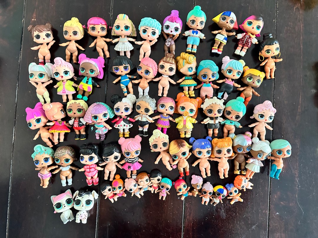 Entire lol online doll collection
