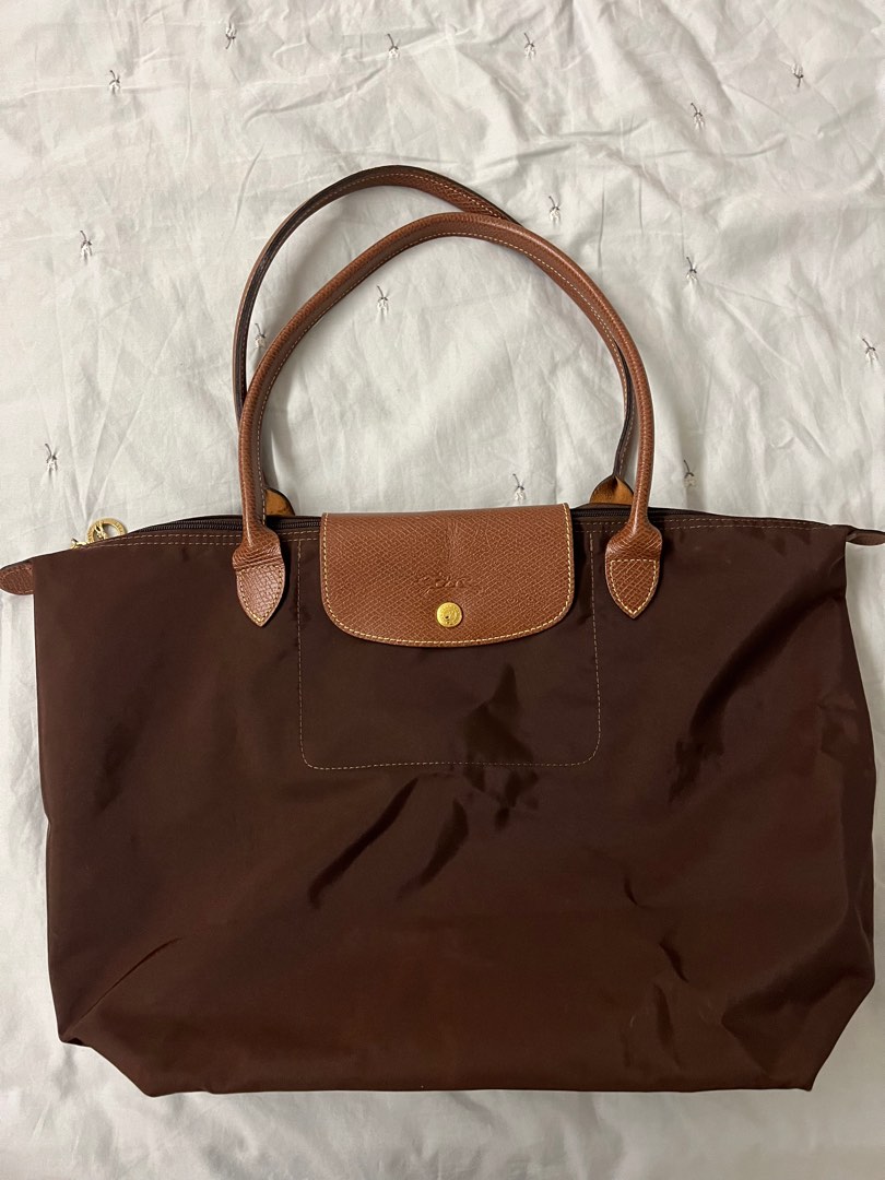 Brown longchamp le top pliage