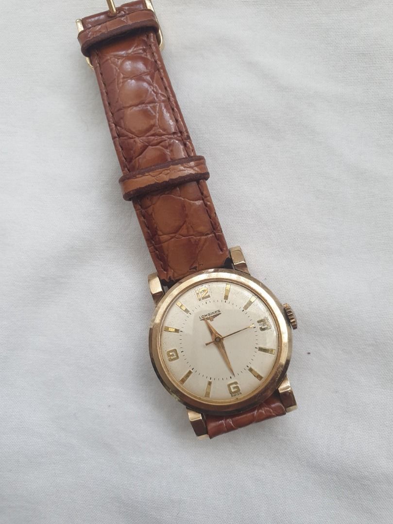 Longines 10k 2025 gold filled watch