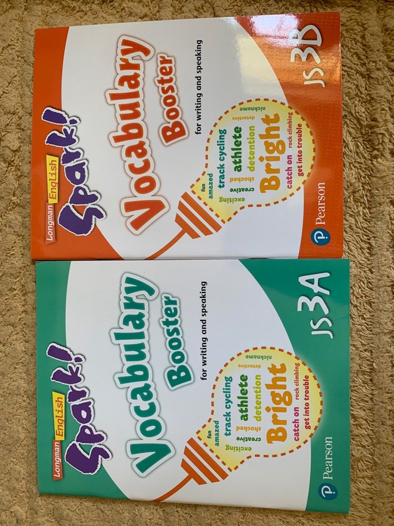 Longman spark vocabulary booster 3A and 3B, 興趣及遊戲, 書本 & 文具, 書本及雜誌 - 補充 ...