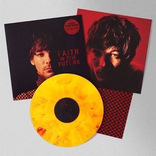 Louis Tomlinson - Faith in the Future BRAND NEW (Amazon UK Exclusive Yellow and Red Splatter Vinyl Record CD) [Harry Styles Niall Horan Liam Payne One Direction Zayn BTS Jungkook SVT Photocard]