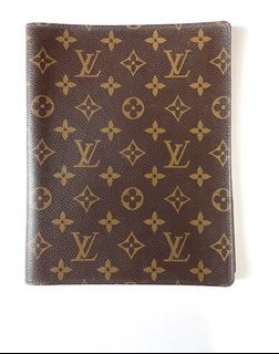 LOUIS VUITTON SMALL 6 RING AGENDA AND LV MINI BALLPOINT PEN WITH 2 EXTRA  REFILLS