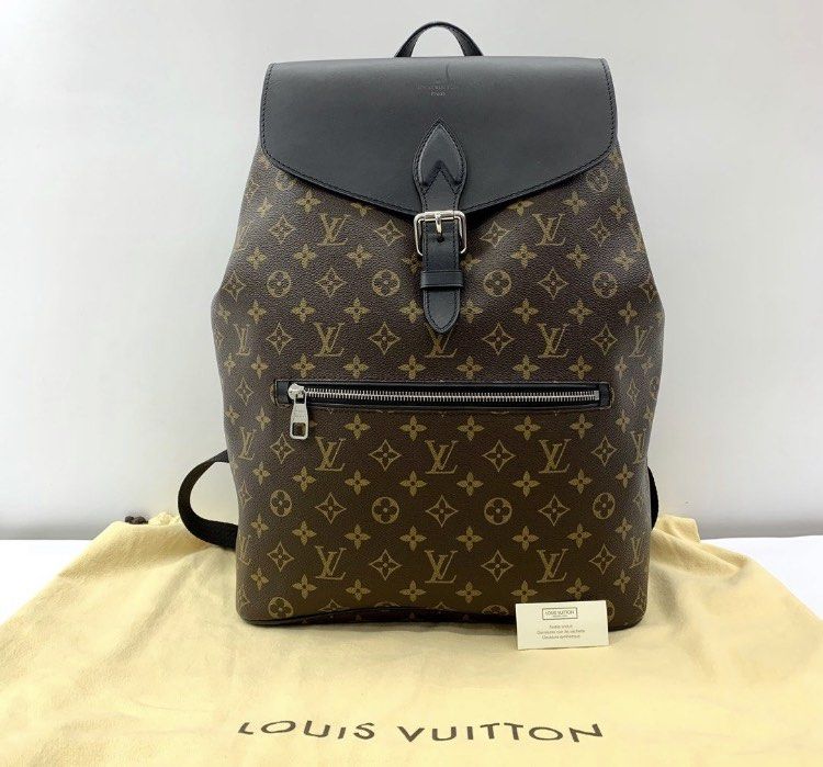 Louis+Vuitton+Dean+Backpack+Brown+Canvas for sale online
