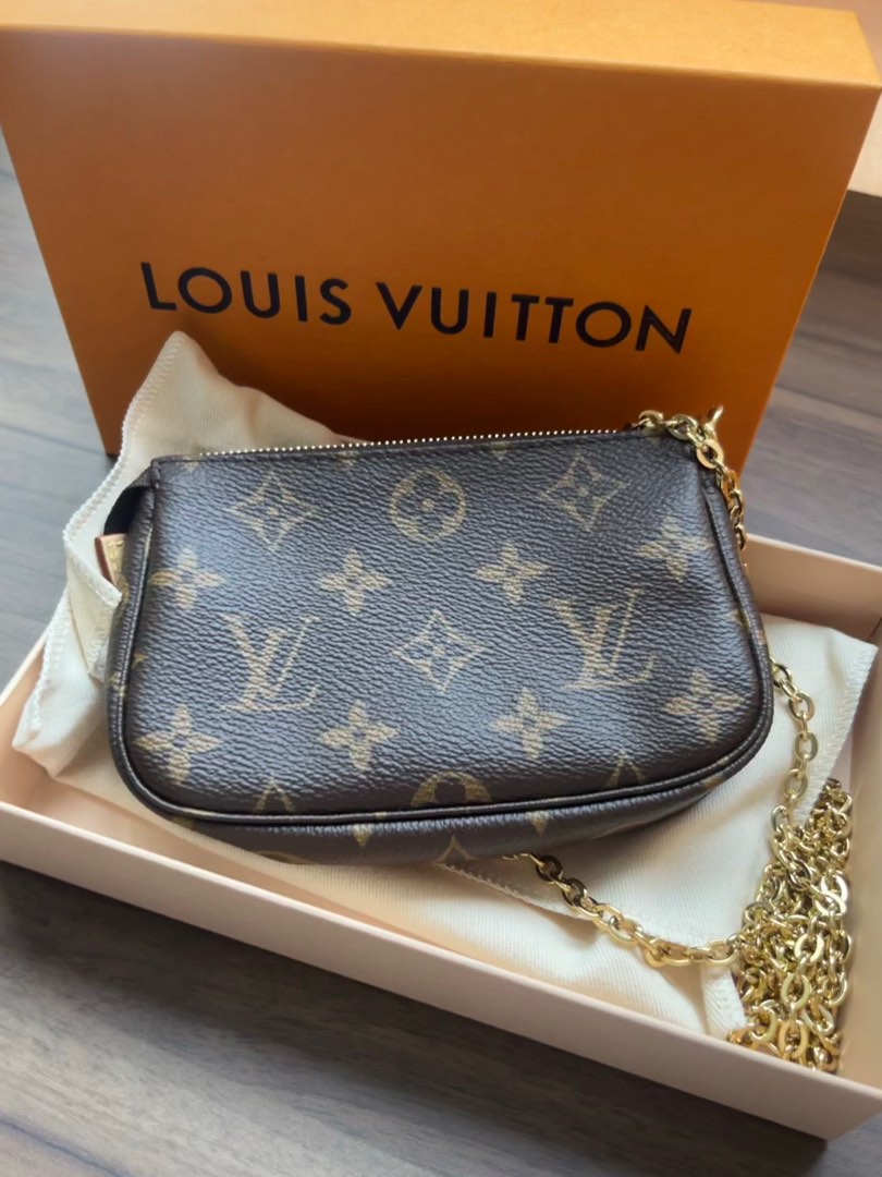 Bag Organizer for Louis Vuitton Mini Pochette Accessoires (New Model) - Seafoam Green